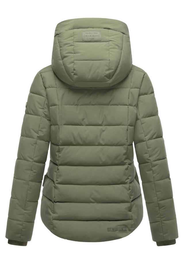 Marikoo Winterjacke »Tayenaa« mit schmaler Steppung und extra hohem Kragen