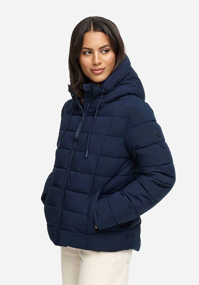 Marikoo Winterjacke »Tayenaa« mit schmaler Steppung und extra hohem Kragen