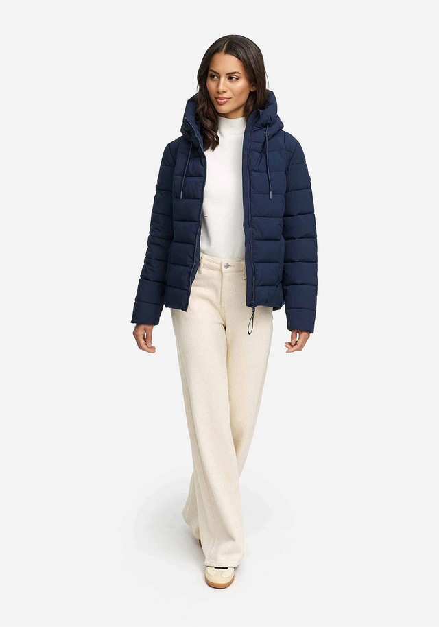 Marikoo Winterjacke »Tayenaa« mit schmaler Steppung und extra hohem Kragen