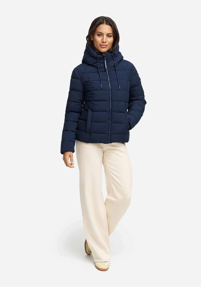 Marikoo Winterjacke »Tayenaa« mit schmaler Steppung und extra hohem Kragen