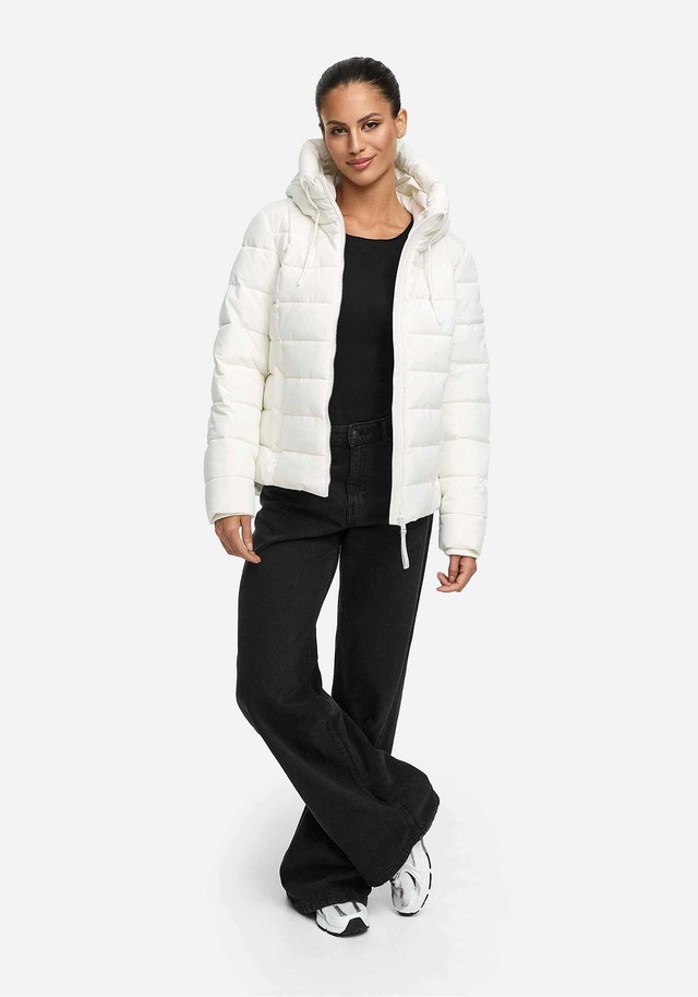 Marikoo Winterjacke »Tayenaa« mit schmaler Steppung und extra hohem Kragen