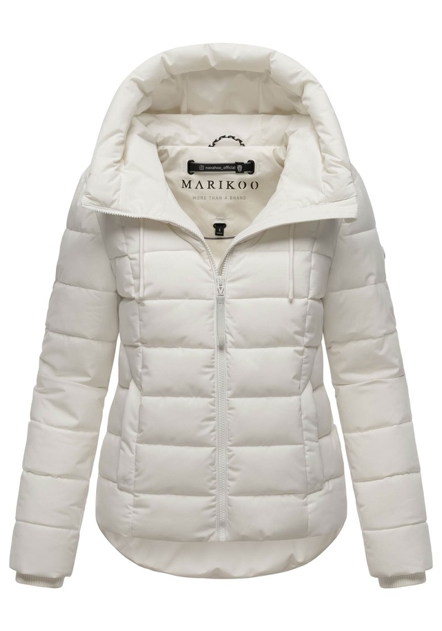 Marikoo Winterjacke »Tayenaa« mit schmaler Steppung und extra hohem Kragen