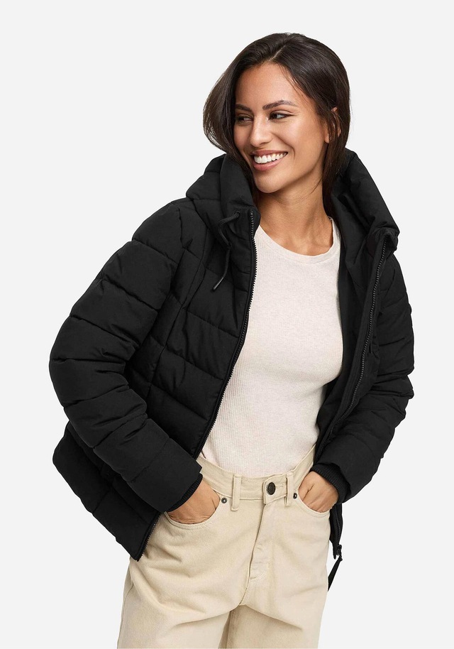 Marikoo Winterjacke »Tayenaa« mit schmaler Steppung und extra hohem Kragen