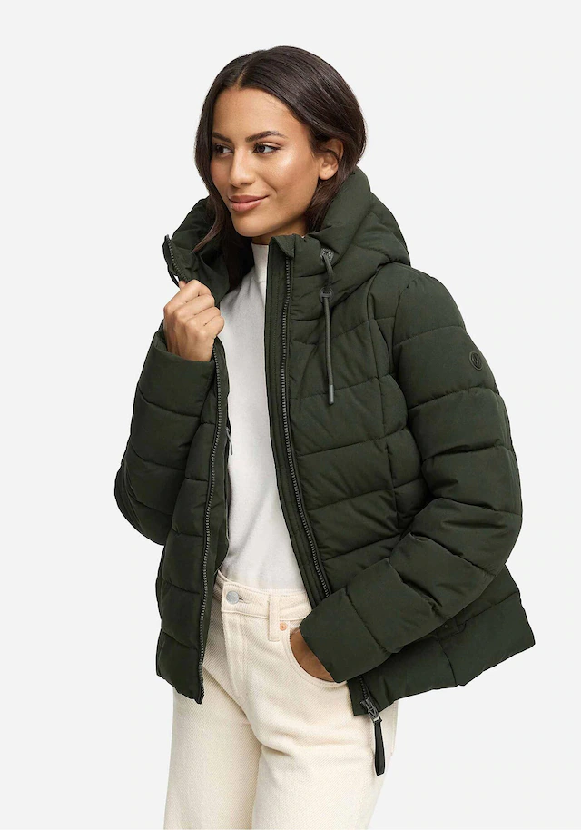 Marikoo Winterjacke »Tayenaa« mit schmaler Steppung und extra hohem Kragen