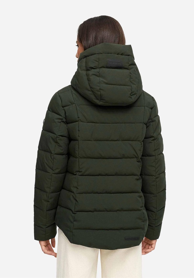 Marikoo Winterjacke »Tayenaa« mit schmaler Steppung und extra hohem Kragen