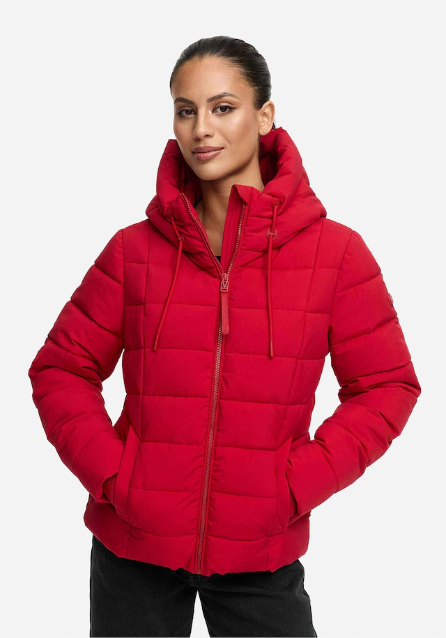 Marikoo Winterjacke »Tayenaa« mit schmaler Steppung und extra hohem Kragen