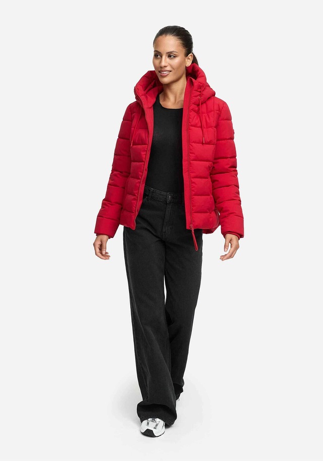 Marikoo Winterjacke »Tayenaa« mit schmaler Steppung und extra hohem Kragen