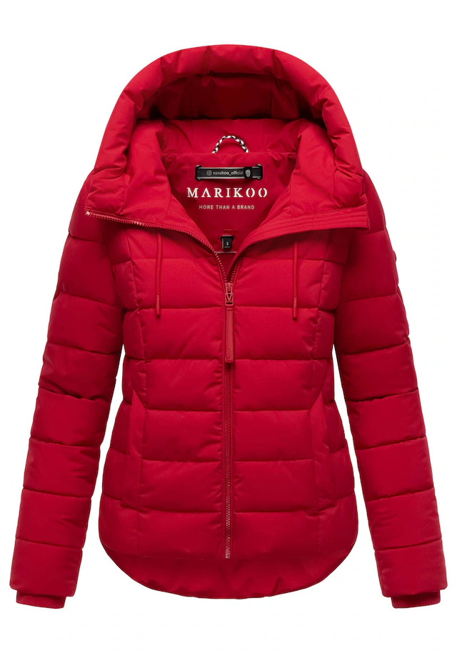 Marikoo Winterjacke »Tayenaa« mit schmaler Steppung und extra hohem Kragen
