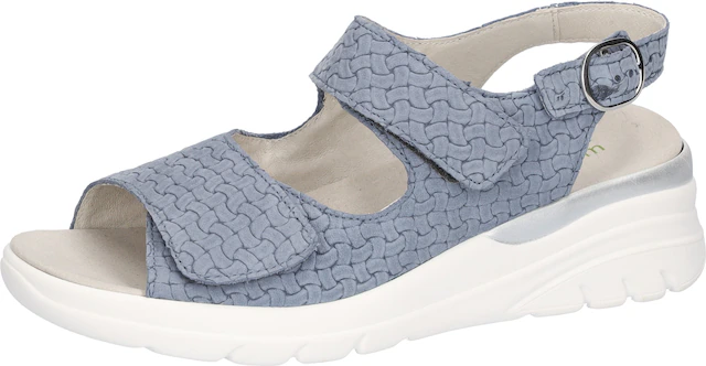 Waldläufer Keilsandalette »H-IVY« Sommerschuh, Klettsandale, Bequemschuh in Komfortweite H (= sehr weit)