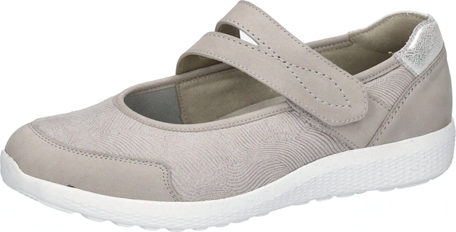 Waldläufer Riemchenballerina »K-IRA Soft« Schlupfschuh mit Klettriegel, Bequemschuh, K-Weite