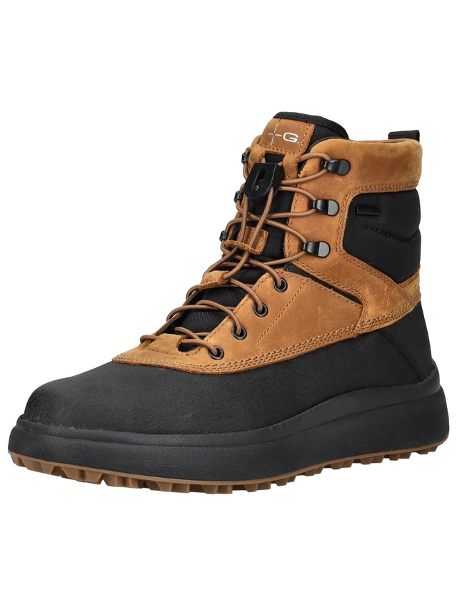 Geox Schnürstiefelette »Geox Stiefelette Leder/Textil«