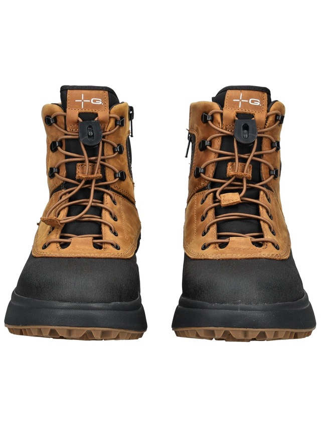 Geox Schnürstiefelette »Geox Stiefelette Leder/Textil«