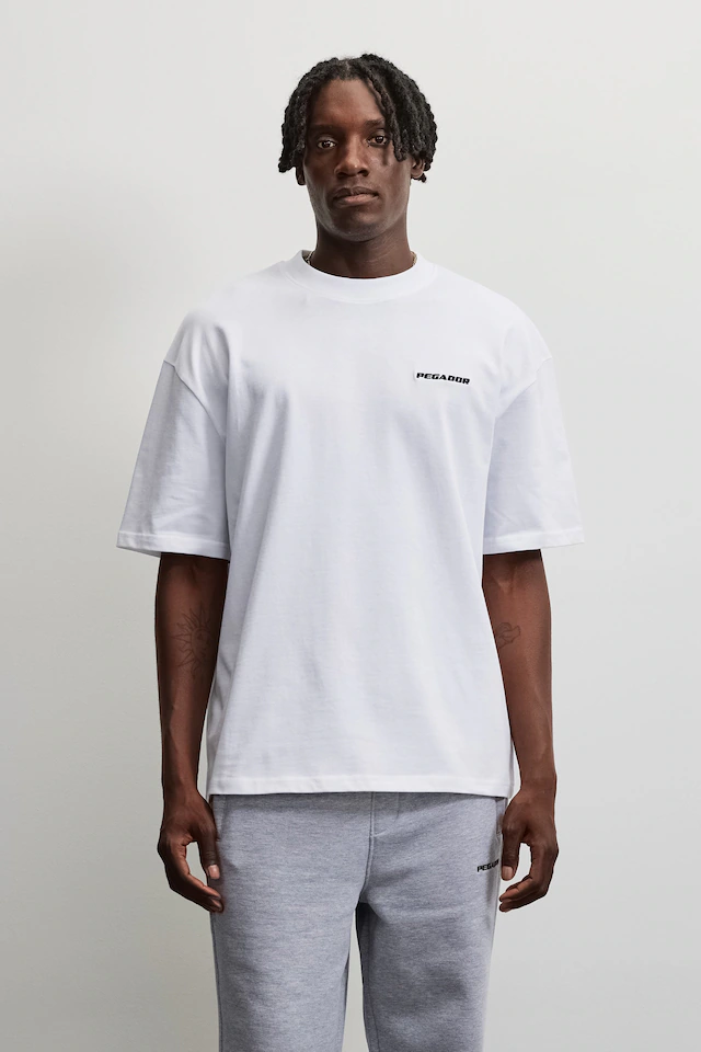 PEGADOR T-Shirt »LOGO OVERSIZED TEE« Baumwolle, oversize