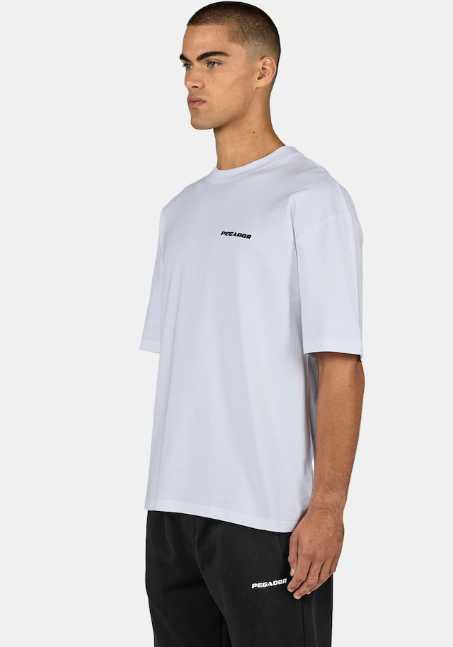 PEGADOR T-Shirt »LOGO OVERSIZED TEE« Baumwolle, oversize