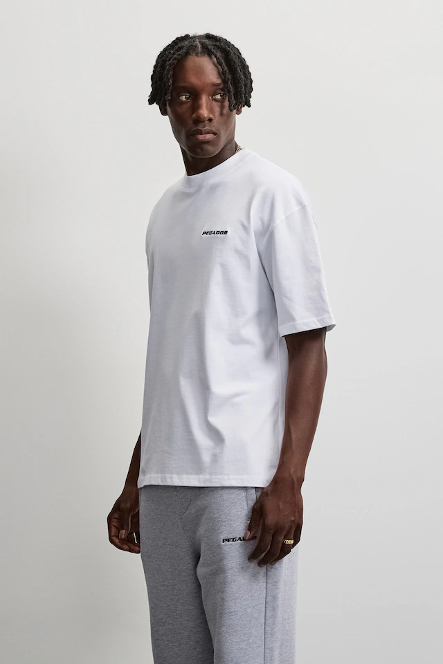 PEGADOR T-Shirt »LOGO OVERSIZED TEE« Baumwolle, oversize