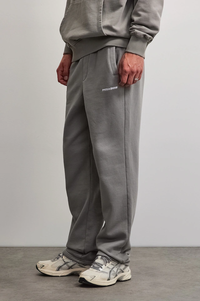 PEGADOR Sweathose »Logo Wide Sweat Pants« Baumwollmischung, weit