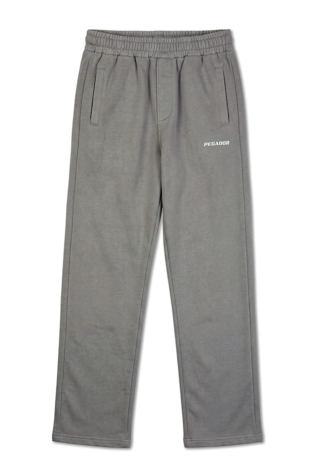 PEGADOR Sweathose »Logo Wide Sweat Pants« Baumwollmischung, weit