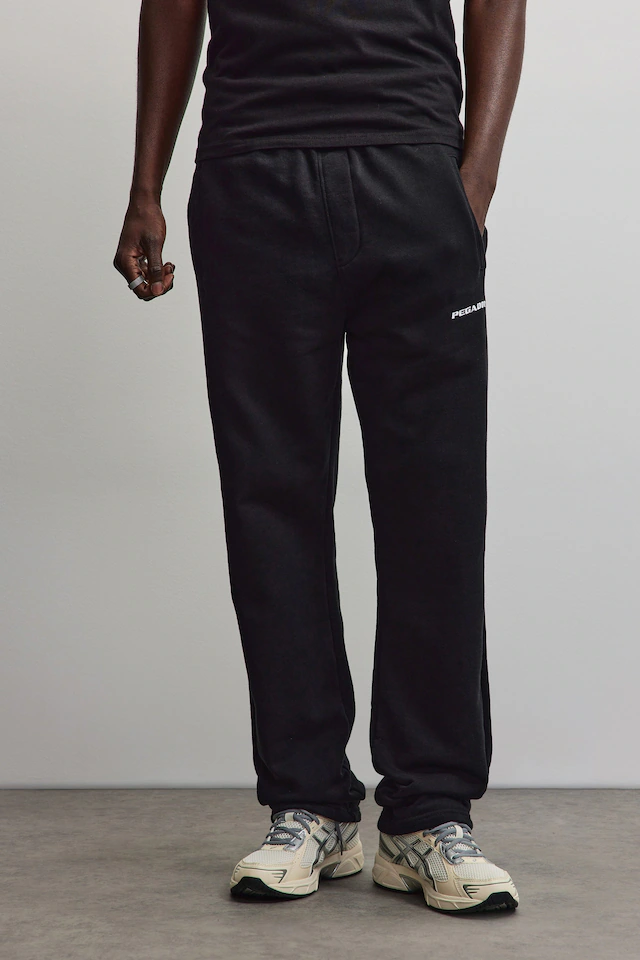 PEGADOR Sweathose »Logo Wide Sweat Pants« Baumwollmischung, weit