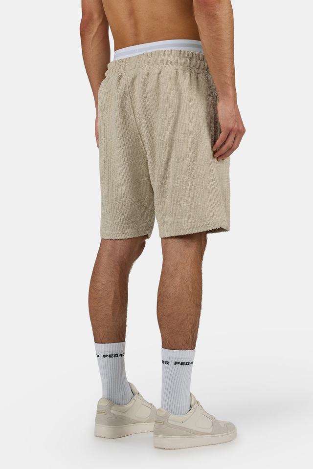 PEGADOR Shorts »Libco Structured Knit Shorts« Materialmix, regular fit