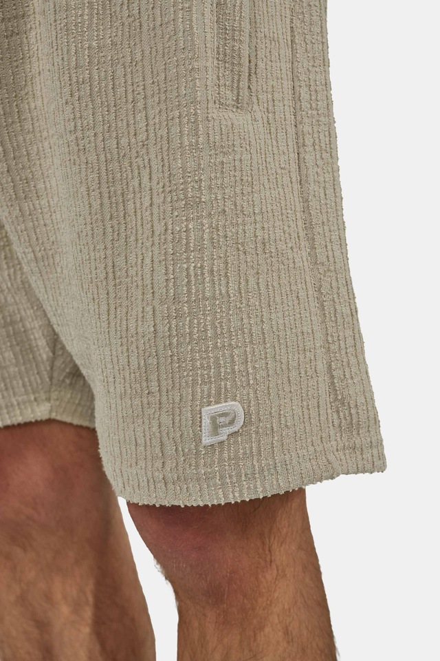 PEGADOR Shorts »Libco Structured Knit Shorts« Materialmix, regular fit