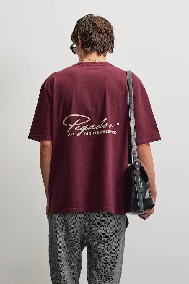 PEGADOR T-Shirt »Pike Oversized Tee« Baumwolle, oversize