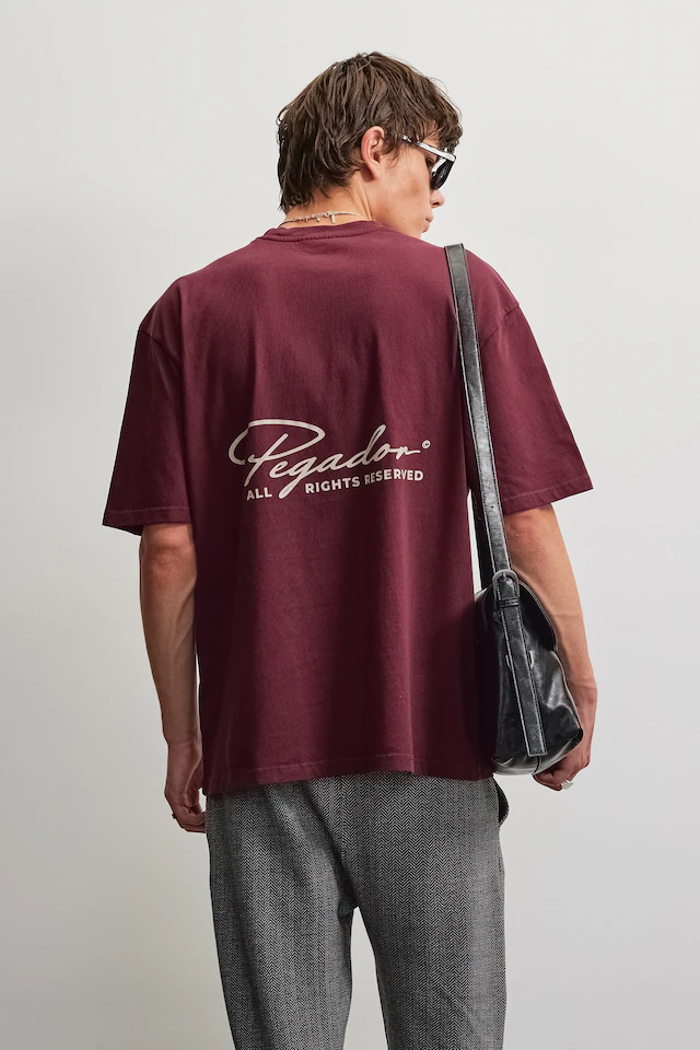 PEGADOR T-Shirt »Pike Oversized Tee« Baumwolle, oversize