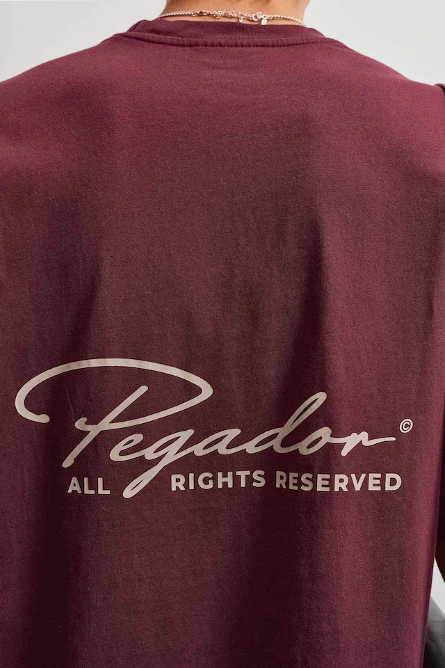 PEGADOR T-Shirt »Pike Oversized Tee« Baumwolle, oversize