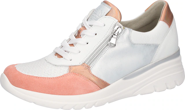 Waldläufer Keilsneaker »H-CARLA Soft« Schnürschuh, Halbschuh, Freizeitschuh mit Kontrastbesatz
