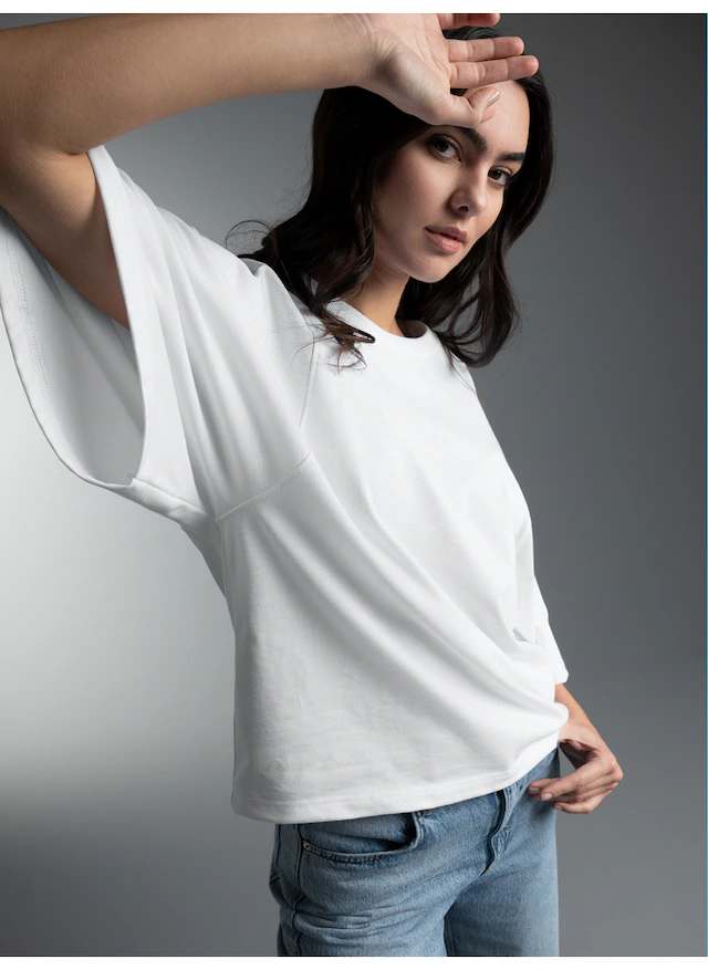 Trigema T-Shirt »TRIGEMA Oversized T-Shirt mit weiten Ärmeln« 1 Stk.