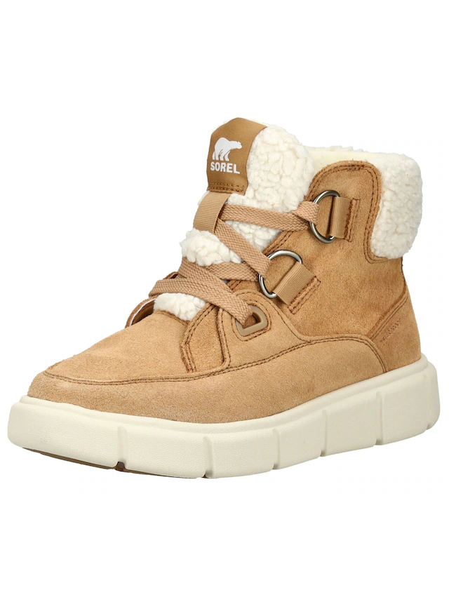 Sorel Schnürstiefelette »Sorel Stiefelette Veloursleder/Textil«