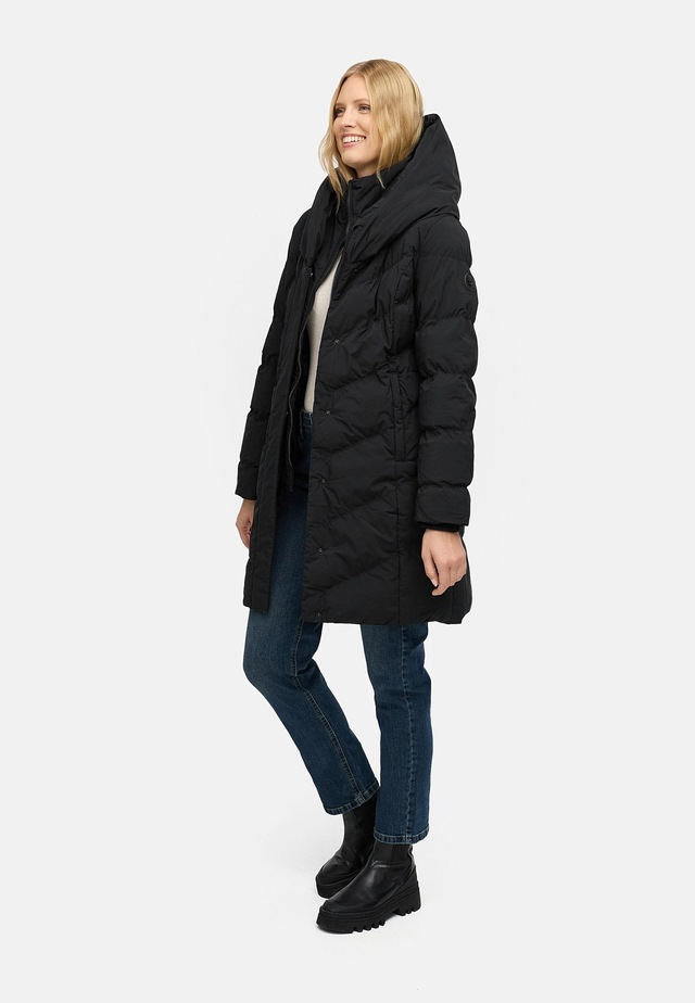 Ragwear Steppmantel »Natalka Soft YOUMODO« Warmer Wintermantel mit hohem Kragen und Kapuze