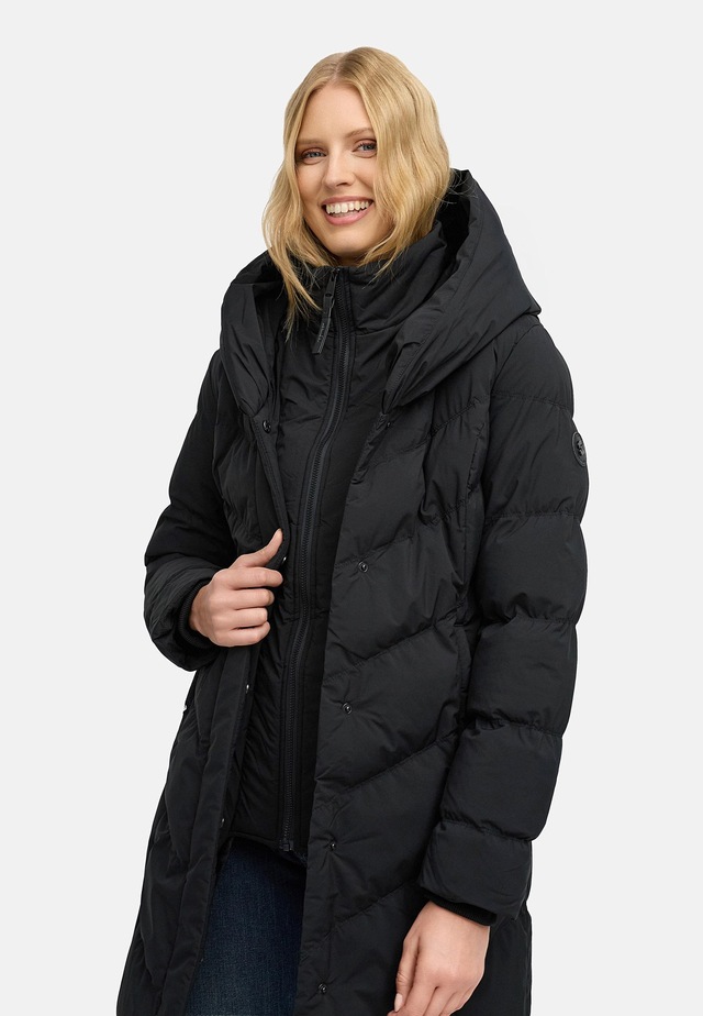 Ragwear Steppmantel »Natalka Soft YOUMODO« Warmer Wintermantel mit hohem Kragen und Kapuze