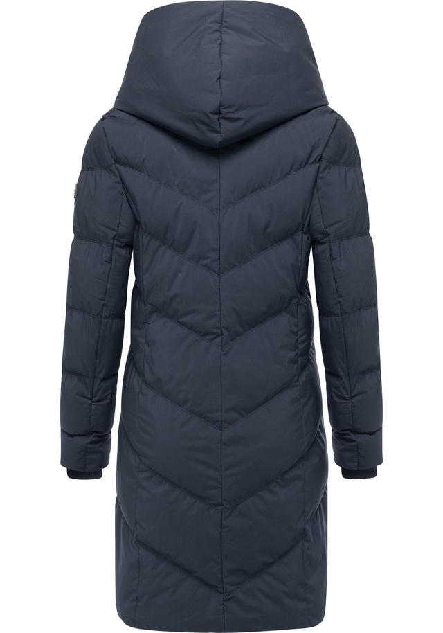 Ragwear Steppmantel »Natalka Soft YOUMODO« Warmer Wintermantel mit hohem Kragen und Kapuze