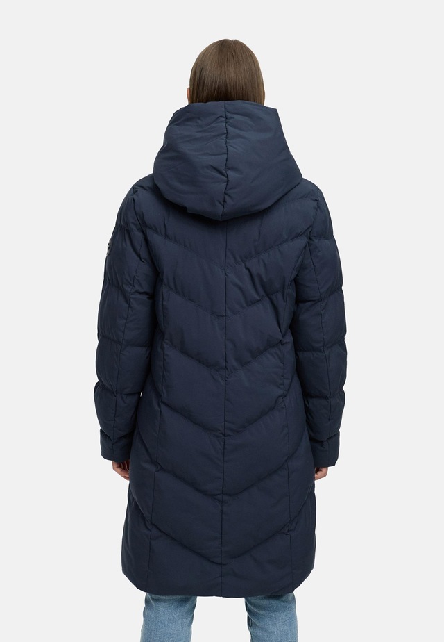 Ragwear Steppmantel »Natalka Soft YOUMODO« Warmer Wintermantel mit hohem Kragen und Kapuze