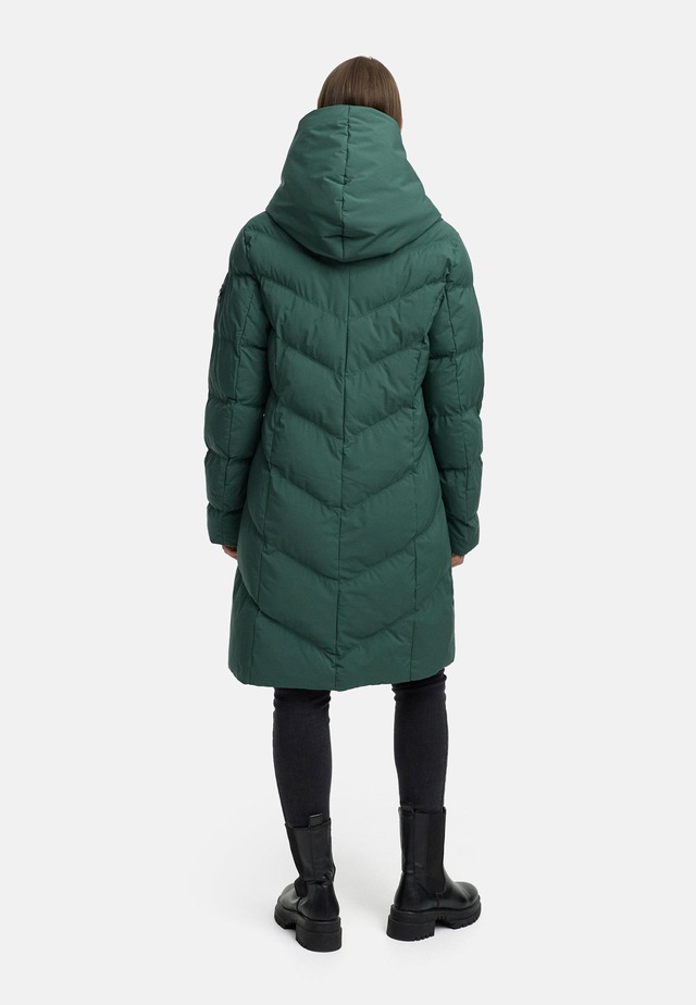 Ragwear Steppmantel »Natalka Soft YOUMODO« Warmer Wintermantel mit hohem Kragen und Kapuze