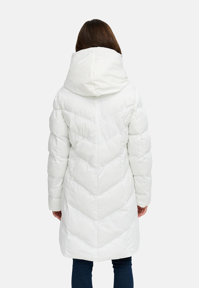 Ragwear Steppmantel »Natalka Soft YOUMODO« Warmer Wintermantel mit hohem Kragen und Kapuze