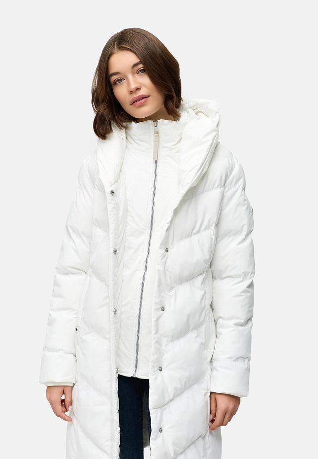 Ragwear Steppmantel »Natalka Soft YOUMODO« Warmer Wintermantel mit hohem Kragen und Kapuze