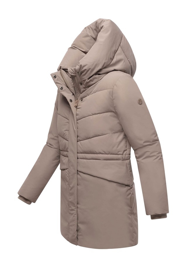 Marikoo Winterjacke »Delilah« mit kuschelig warmem Teddyfleece und hohem Kragen