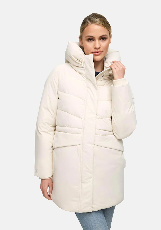 Marikoo Winterjacke »Delilah« mit kuschelig warmem Teddyfleece und hohem Kragen