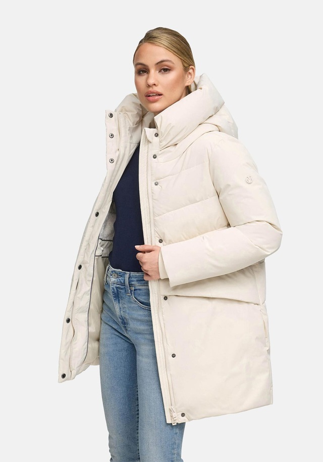 Marikoo Winterjacke »Delilah« mit kuschelig warmem Teddyfleece und hohem Kragen