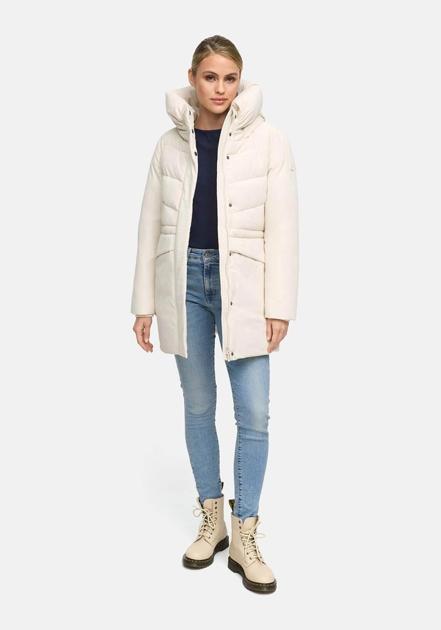 Marikoo Winterjacke »Delilah« mit kuschelig warmem Teddyfleece und hohem Kragen