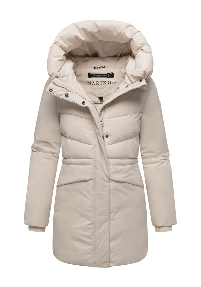 Marikoo Winterjacke »Delilah« mit kuschelig warmem Teddyfleece und hohem Kragen