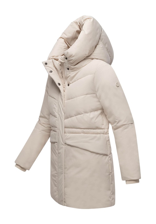 Marikoo Winterjacke »Delilah« mit kuschelig warmem Teddyfleece und hohem Kragen
