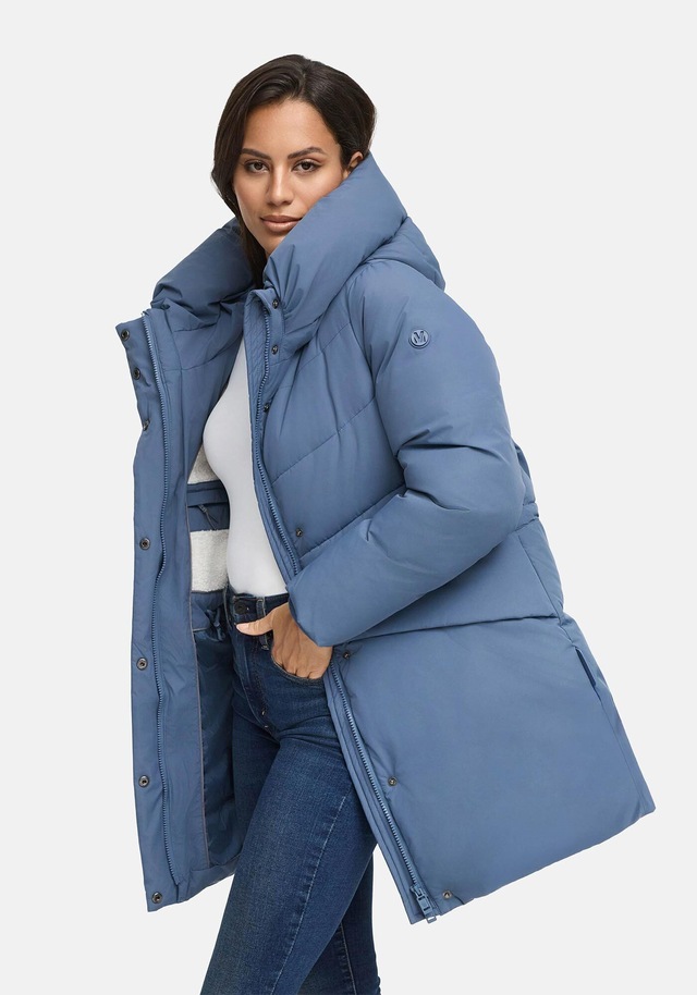 Marikoo Winterjacke »Delilah« mit kuschelig warmem Teddyfleece und hohem Kragen