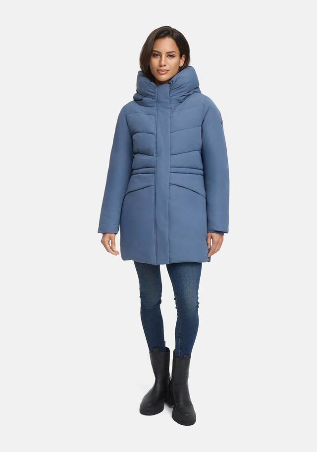 Marikoo Winterjacke »Delilah« mit kuschelig warmem Teddyfleece und hohem Kragen