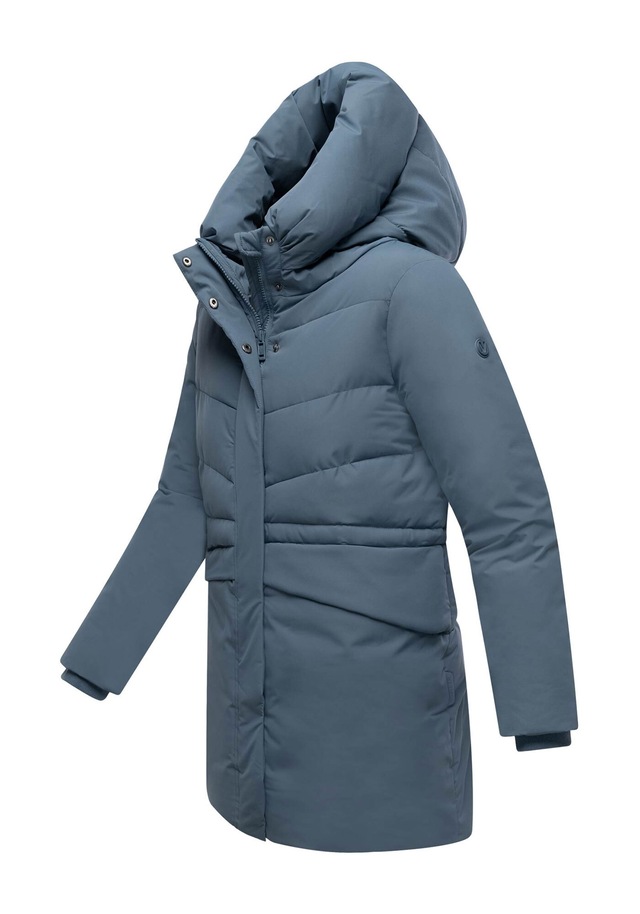 Marikoo Winterjacke »Delilah« mit kuschelig warmem Teddyfleece und hohem Kragen