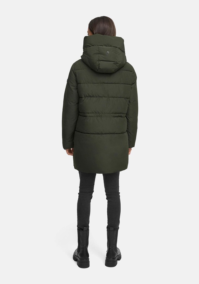 Marikoo Winterjacke »Delilah« mit kuschelig warmem Teddyfleece und hohem Kragen