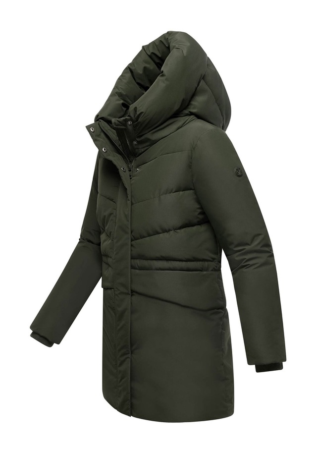 Marikoo Winterjacke »Delilah« mit kuschelig warmem Teddyfleece und hohem Kragen
