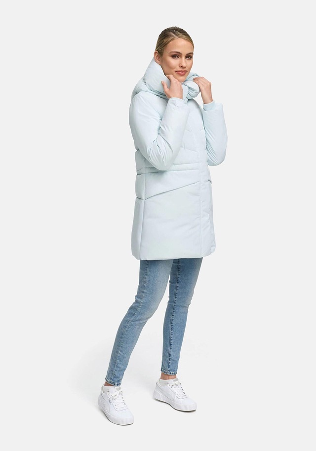 Marikoo Winterjacke »Delilah« mit kuschelig warmem Teddyfleece und hohem Kragen