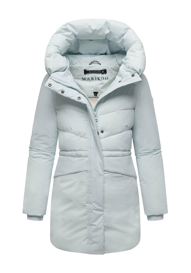 Marikoo Winterjacke »Delilah« mit kuschelig warmem Teddyfleece und hohem Kragen
